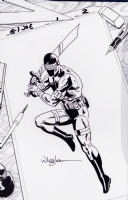 G.I. Joe #1 Sketch Cover - Snake Eyes Sketch - Rod Whigham - CGC 9.9 Comic Art